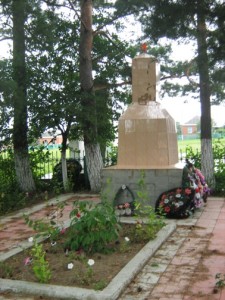 Захоронение в ст. Калужской на кладбище